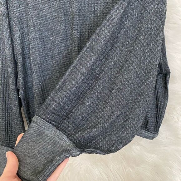 Free People We The Free South Side Thermal V-Neck - Picture 8 of 8